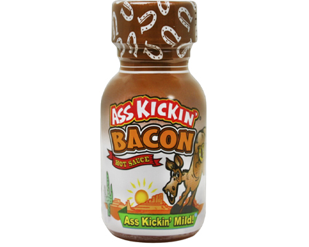 Ass Kickin' Bacon Mini Hot Sauce .75 oz