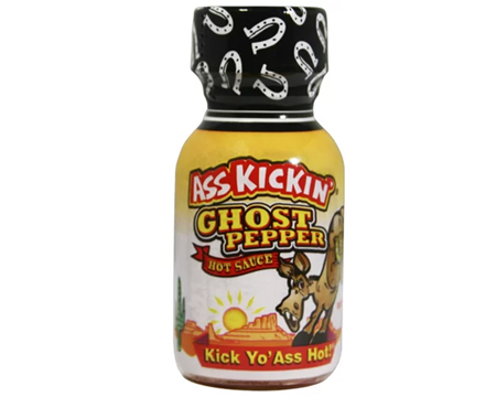 Ass Kickin' Ghost Pepper Mini Hot Sauce .75 oz