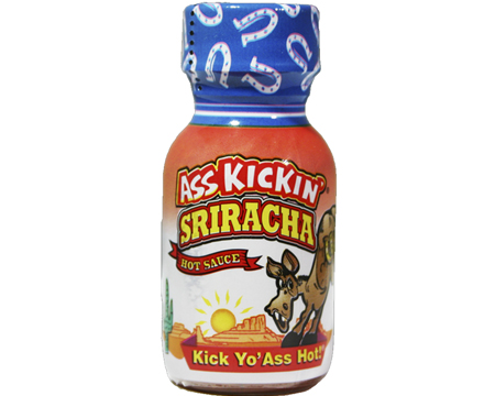 Ass Kickin' Sriracha Mini Hot Sauce .75 oz