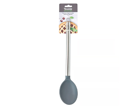 Tovolo® Elements Stainless Steel and Silicone Spoon