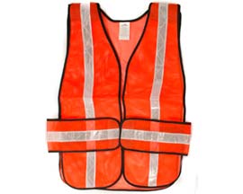Orange Reflective Safety Vest