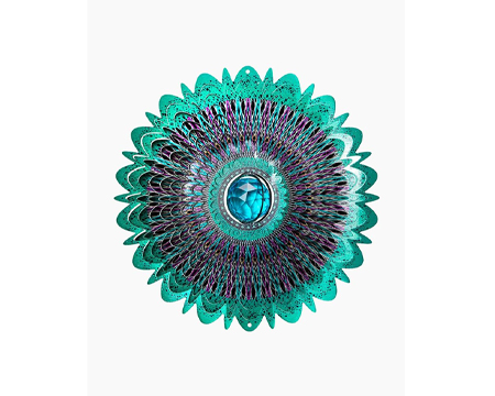 Crystal Cosmic Mandala Large Wind Spinner