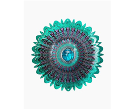 Crystal Cosmic Mandala Large Wind Spinner