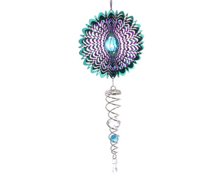 Mini Cosmic Mandala Wind Spinner