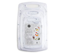3pc Elliptic Grip Boards - White