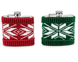 6oz Sweater Flask (Assorted Colors)