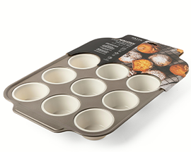 12 cup Muffin Pan W/ Liners