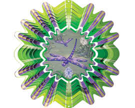 Animated Dragonfly Wind Spinner