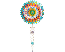 Mini Floral Mandala Wind Spinner