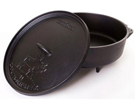 Camp Chef® 8-Quart Cast Iron Dutch Oven, 14"