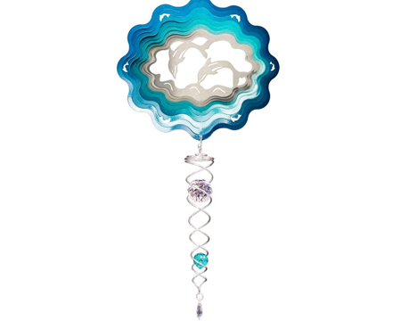 Mini Dolphins Wind Spinner