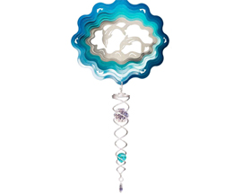 Mini Dolphins Wind Spinner
