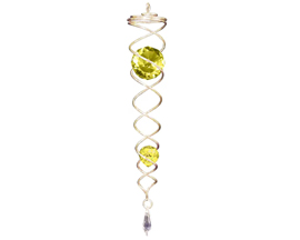 Spiral Twister - Gold Crystal