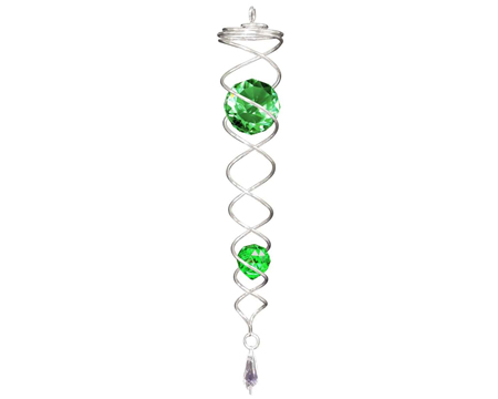 Spiral Twister Silver/Green