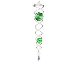 Spiral Twister Silver/Green