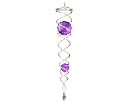 Spiral Twister Silver/Purple