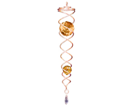 Spiral Twister Copper/Amber
