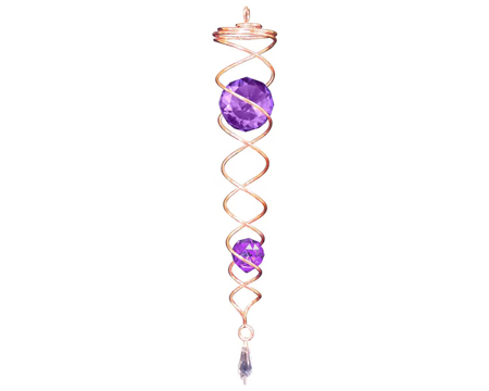 Spiral Twister - Copper/Purple