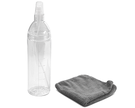 Pure Clean Spray Bottle With 3 Cloth