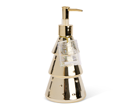 Gold  Christmas Tree Hand Soap Dispenser