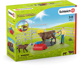 schleich® Happy Cow Wash Station
