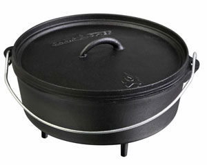 Camp Chef® 6-Quart Cast Iron Dutch Oven, 12"