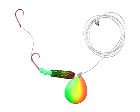 Rattlin Walleye Spinner Rig - Mr Wiggles