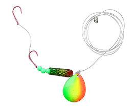Rattlin Walleye Spinner Rig - Mr Wiggles