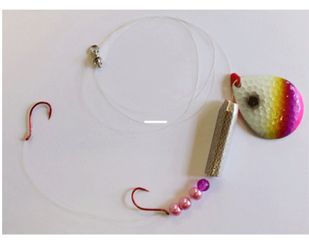 Acme® Rattlin Walleye Spinning Rig Sz 5 Blade - Spring Break