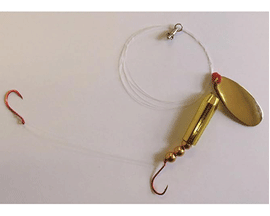 Acme® Rattlin Walleye Spinner Rig - Gold