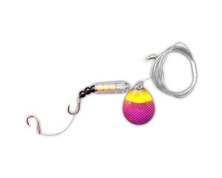 Acme® Rattlin Walleye Spinner Rig Size 4 - Chernobyl