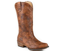 Roper® Women's Riley Classic Western Boot - Brown 
