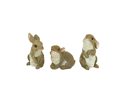 The Bunny Den Statues