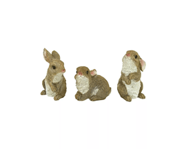 The Bunny Den Statues