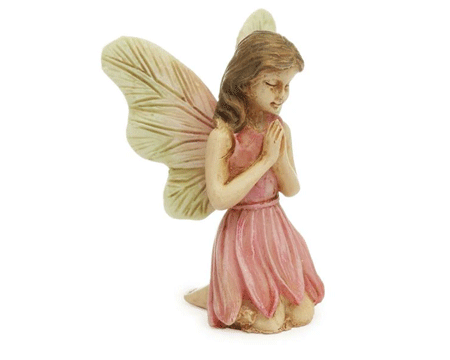 Praying Fairy Miniature Statuary