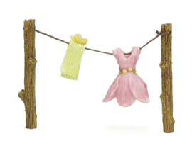 Out To Dry Fairy Clothesline