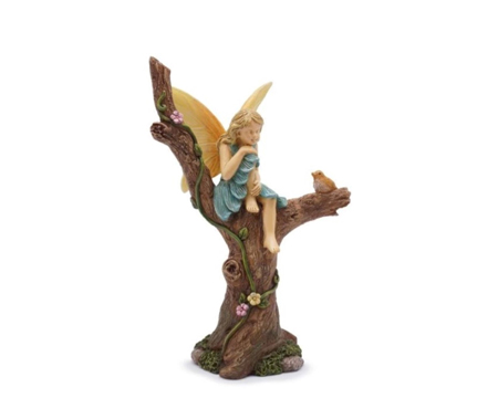 Sitting Pretty Fairy Statue