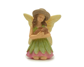 Fairy Holding Bunny