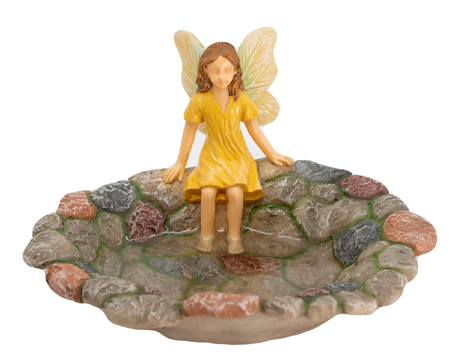 Fairy Cooling Off Statue