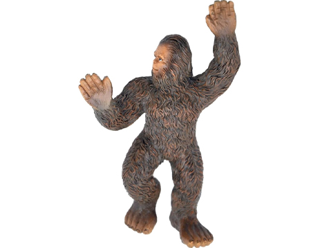 Climbing Bigfoot Figurine 