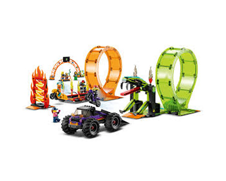 LEGO® City Double Loop Stunt Arena