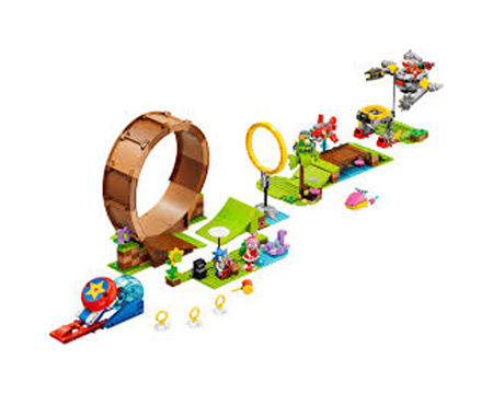 LEGO® Sonic The Hedgehog Sonic's Green Hill Zone Loop Challenge