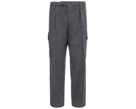 Classic Wool Pants Grey