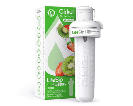 Cirkul LifeSip Strawberry Kiwi Flavor Cartridge, Drink Mix, 1-Pack