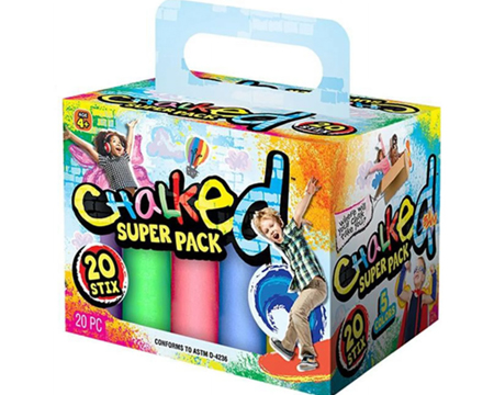 Jumbo Sidewalk Chalk 20 Piece