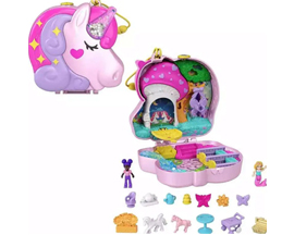 Polly Pocket Micro Unicorn Forest Playset
