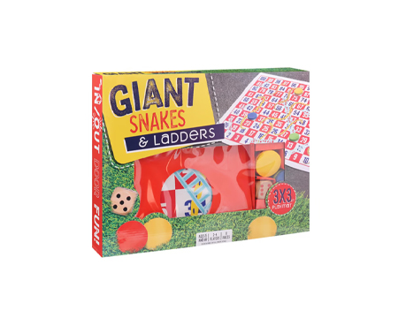 Giant Snakes & Ladders Game