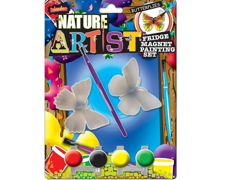 Nature Artist Fridge Magnet Paint Set - Butterflies