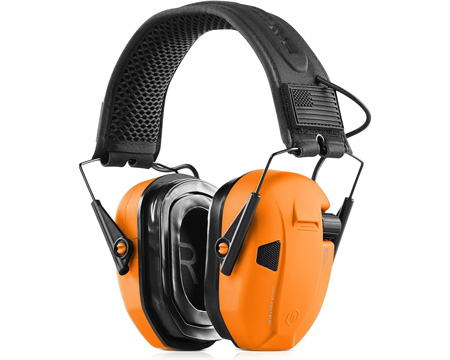 Savior Equipment&reg; Apollo Electronic Earmuffs� 24DB Noise Cancelling Ear Protection Headset - Yellow