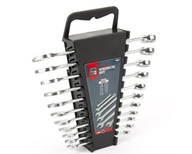 Sure Bilt® 11 Piece Metric Combo Wrench Set